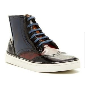 Ted Baker London Sneaker Black Brown Navy